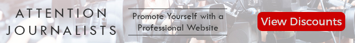 Discounted Website Design for Journalists